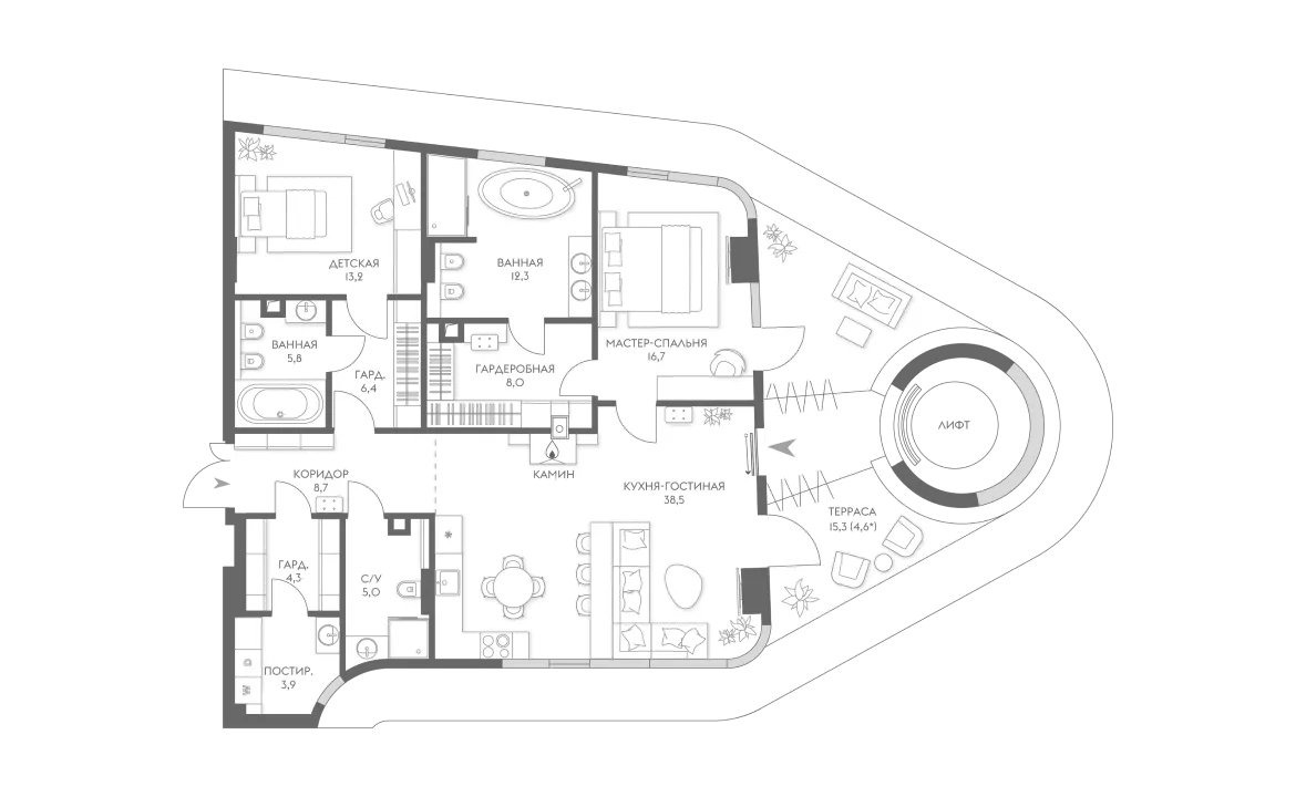 План квартиры 9